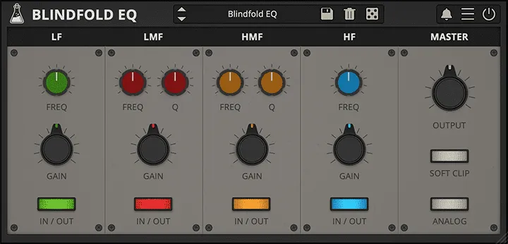 Blindfold EQ by AudioThing