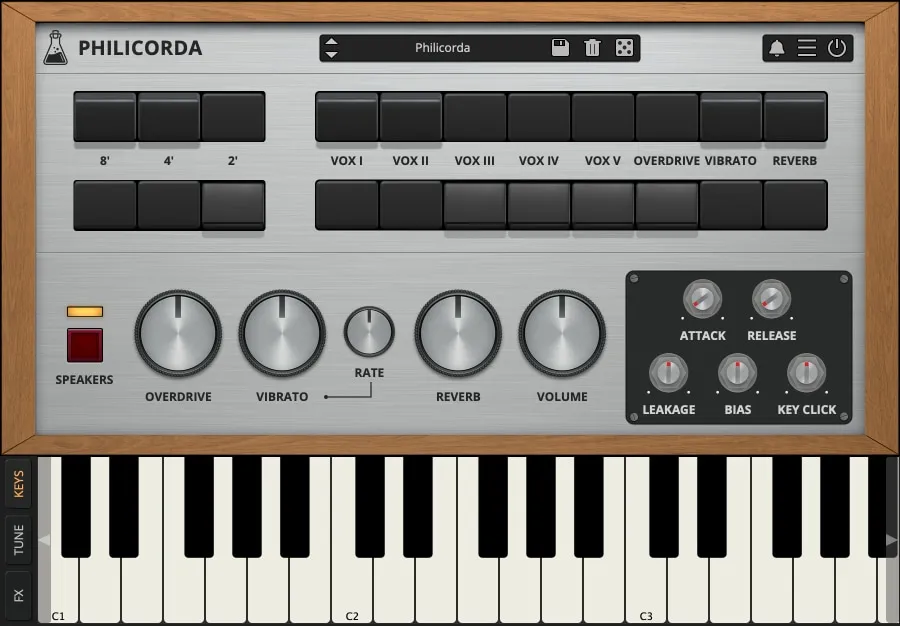 Philicorda by AudioThing