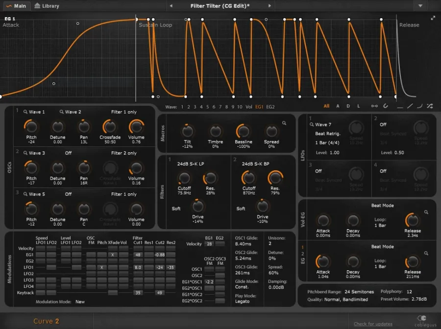 Curve by Cableguys