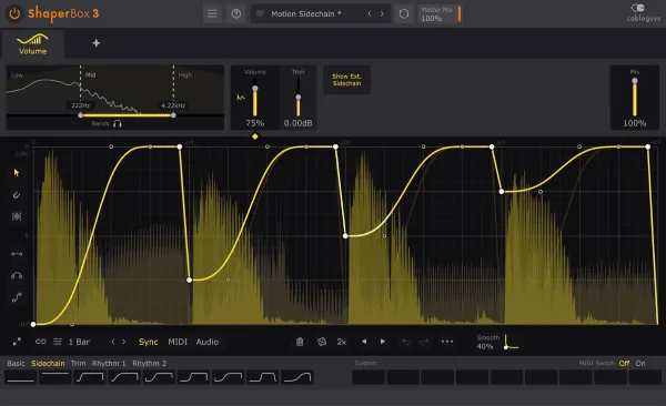 VolumeShaper